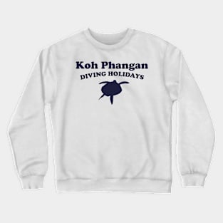 Koh Phangan – Diving Holidays – Sea Turtle Crewneck Sweatshirt